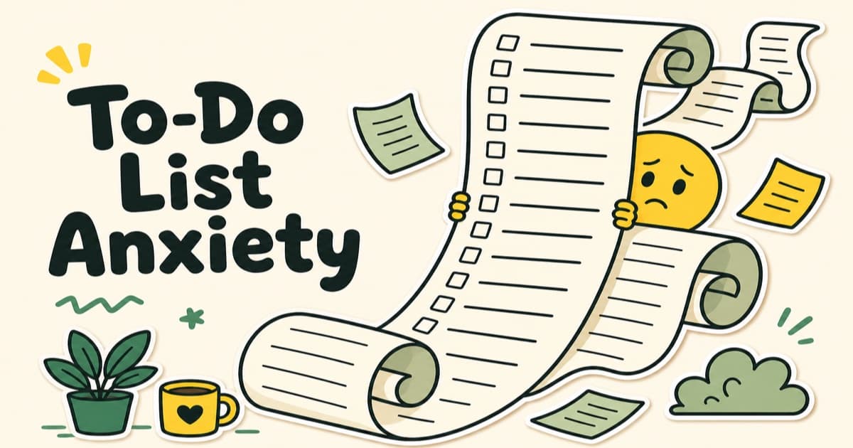 Why Your To-Do List Makes You Anxious (and How to Fix It)
