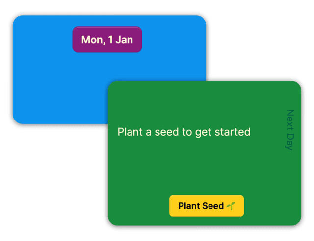 Picking a day and planting a seed